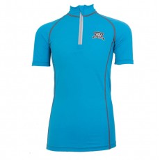 Woof Wear Young Rider Short Sleeve Shirt (Turquoise)