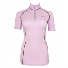 Woof Wear Young Rider Short Sleeve Shirt (Lilac)