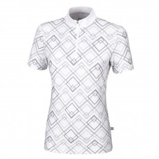 Pikeur Kamilla Competition Shirt (White/Grey)