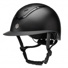 EQx Kylo Riding Helmet Wide Peak (Black Matte)