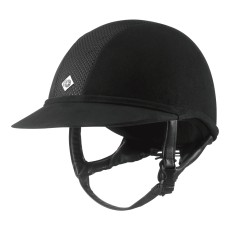 Charles Owen SP8 Plus Micro Suede Riding Hat (Black) Charles Owen SP8 Plus Micro Suede Riding Hat (Black)