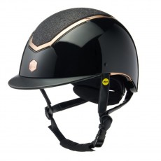 EQx Kylo Riding Helmet Standard Peak (Black Gloss) MIPS