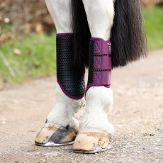 Equilibrium Tri-Zone Brushing Boots - NEW (Plum)