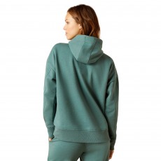 Ariat Womens Rabere Team Hood (Pine Heather)