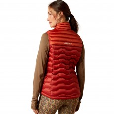 Ariat Womens Ideal Down Gilet (Red Ochre/Burnt Brick)