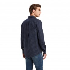 Ariat Mens Clement Shirt (Navy Plaid)