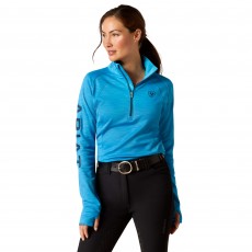 *Clearance* Ariat Women's Tek Team 1/4 Zip (Hawaiian Surf)