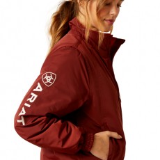 Ariat Womens Insulated Stable Jacket (Fired Brick)