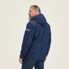 Ariat Men's Rebar Stormshell Waterproof Jacket (Navy)