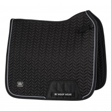 Woof Wear Herringbone Dressage Saddle Cloth (Black)