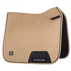 Woof Wear Herringbone Dressage Saddle Cloth (Caramel)