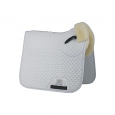Woof Wear Dressage Sheepskin Pad (White)