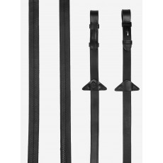 LeMieux Rubber Reins (Black) LeMieux Rubber Reins (Black)