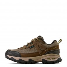 Ariat Women's Traverse Low Waterproof Hiking Shoe (Brown Bark)