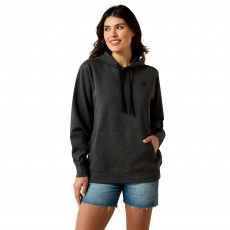 Ariat Womens Logo 2.0 Hood (Charcoal Heather) Ariat Womens Logo 2.0 Hood (Charcoal Heather)