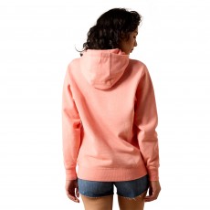 Ariat Womens Logo 2.0 Hood (Peach Amber Heather) Ariat Womens Logo 2.0 Hood (Peach Amber Heather)