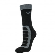 Woof Wear Short Bamboo Tech Riding Sock (Black/Grey) Woof Wear Short Bamboo Tech Riding Sock (Black/Grey)