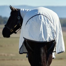 Weatherbeeta Hybrid Sheet Combo Neck (White/Charcoal)
