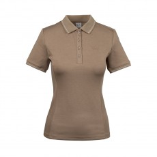 Woof Wear Women's Tech Polo Shirt (Stone)