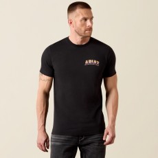 Ariat Mens Country Rock Short Sleeve T Shirt (Black) Ariat Mens Country Rock Short Sleeve T Shirt (Black)