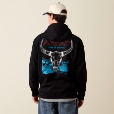 Ariat Mens Bison Bureau Hoodie (Black) Ariat Mens Bison Bureau Hoodie (Black)