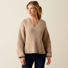 Ariat Womens Blaydon Sweater (Oatmeal) Ariat Womens Blaydon Sweater (Oatmeal)