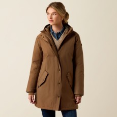 Ariat Womens Barrowmere H2O Insulated Parka (Malt)