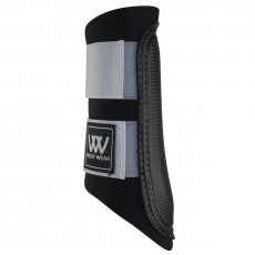 Woof Wear Club Brushing Boot Colour Fusion (Black/Brushed Steel)
