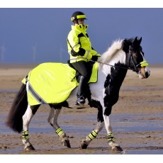 Equisafety Waterproof Quilted Hi-Vis Wrap Around Rug