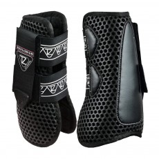 Equilibrium Tri-Zone Open Fronted Tendon Boots (Black)