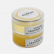 Albion Leather Care Travel Duo Pot Balm and Soap 30ml