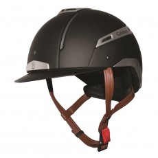 Gatehouse Volare Riding Hat (Black/Silver)