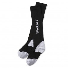 Ariat Women's TEK Performance Sock (Black & White)