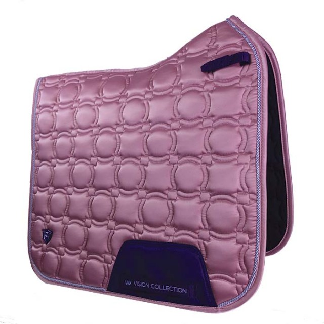 Woof Wear Vision Dressage Saddle Cloth (Rose Gold)