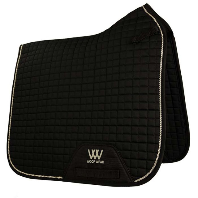 Woof Wear Dressage Saddle Cloth (Black)