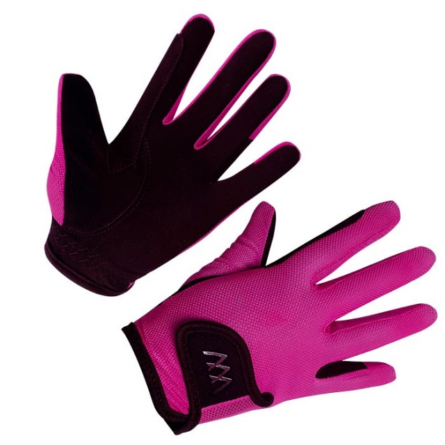 Woof Wear Young Rider Pro Gloves (Berry)