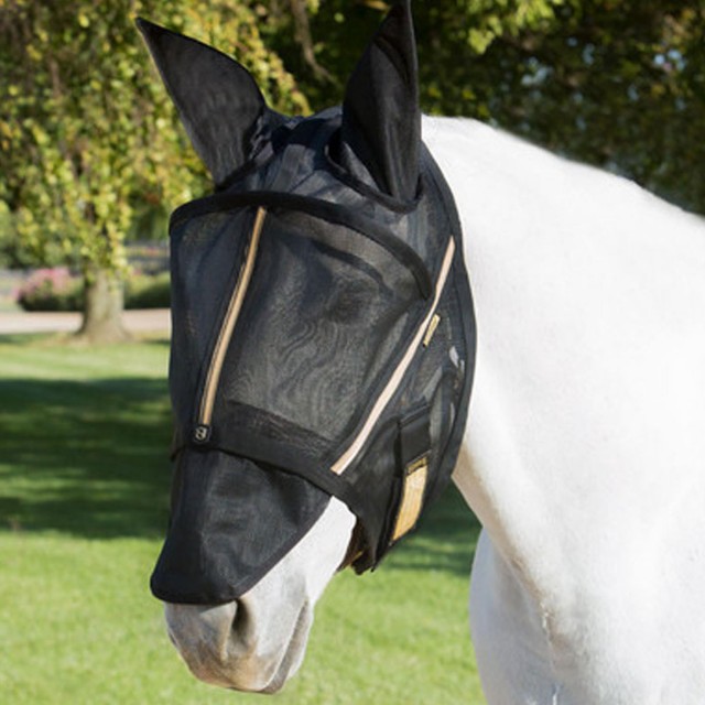 Noble Outfitters Guardsman Fly Mask (Black)
