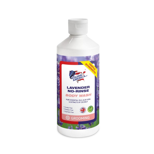 Equine America Lavender No Rinse Body Wash (500ml)