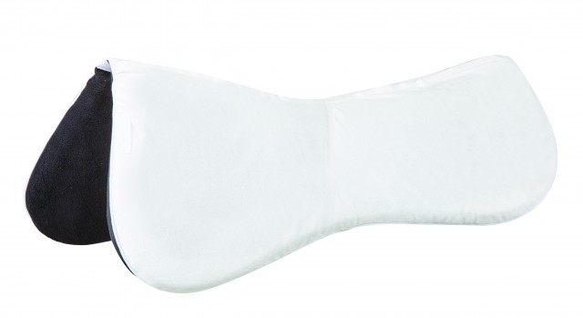 Weatherbeeta Memory Foam Shimmable Half Pad (White)