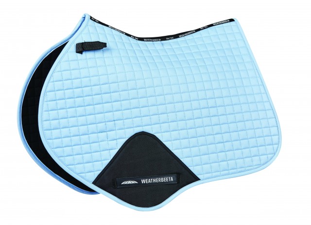 Weatherbeeta Prime Jump Shaped Saddle Pad (Denim)