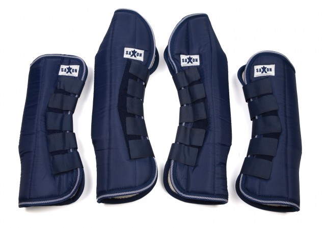 Saxon Travel Boots (Navy)