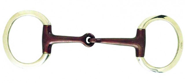 Korsteel Sweet Iron Jointed Eggbutt Snaffle Bit