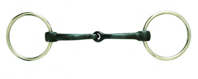 Korsteel Sweet Iron Jointed Loose Ring Snaffle Bit