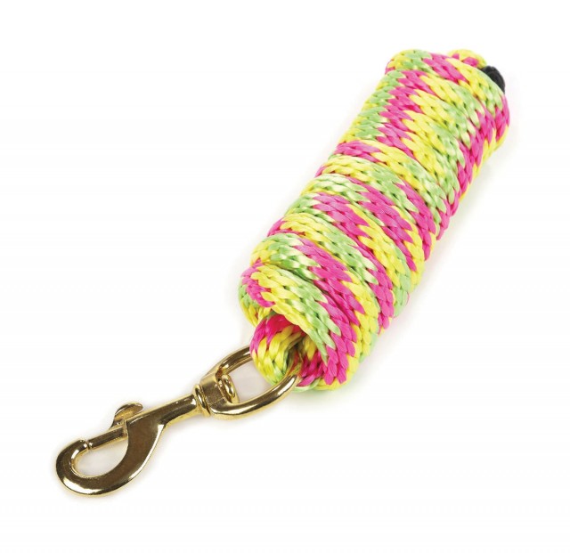 Hy Pro Lead Rope (Hot Yellow/Hot Pink/Lime Green)