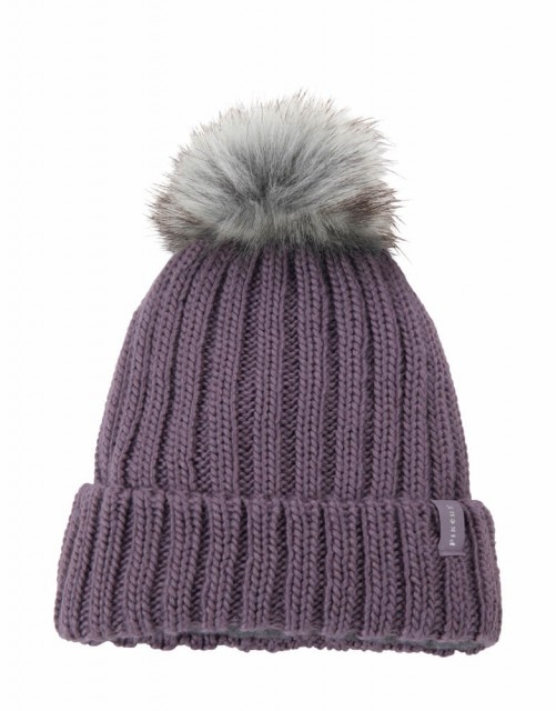 Pikeur Ladies PomPom Hat (Purple Grey)