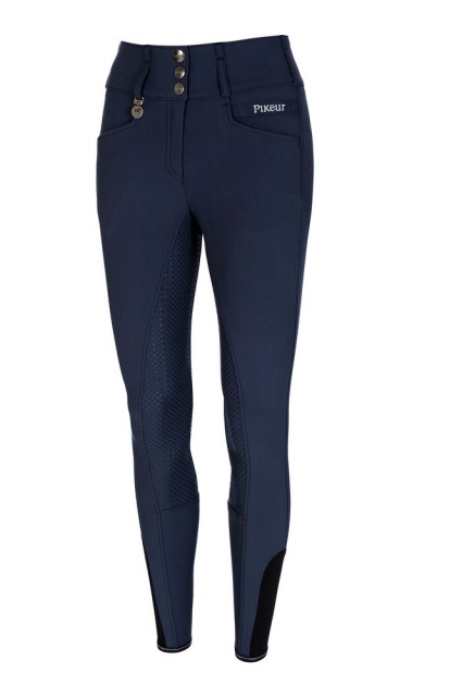 Pikeur Ladies Candela Grip Full Seat Breeches (Navy)