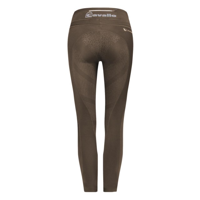 Cavallo Lin Grip Ladies Winter Riding Leggings (Fossil)