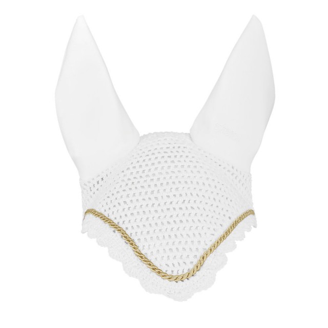 Eskadron Classic Fly Veil (White/Gold)