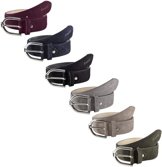 Pikeur Belt (Purple Suede)