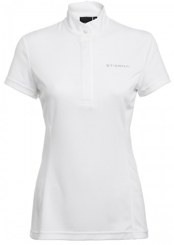 Stierna Ladies Halo Short Sleeve Competition Shirt (White)